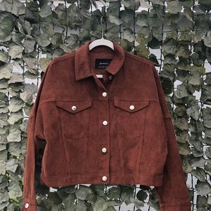 NWOT Stradivarius lightweight curdoroy jacket